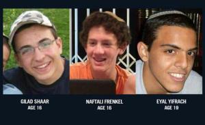Kidnapped Israeli Teens